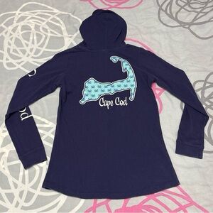 Cuffy’s Cape Cod Navy Hooded Top